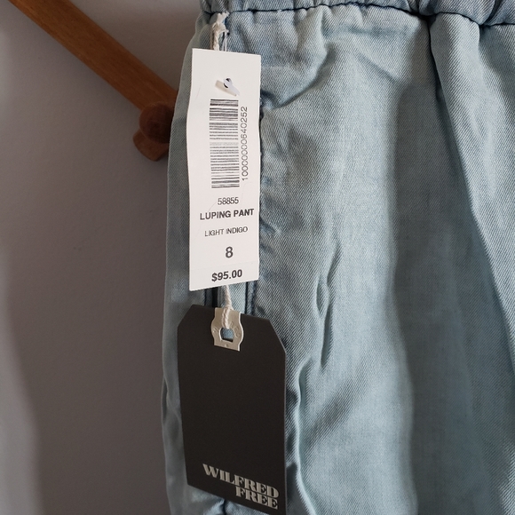 ARITZIA WILFRED FREE Light Indigo Luping Pants - Picture 3 of 8